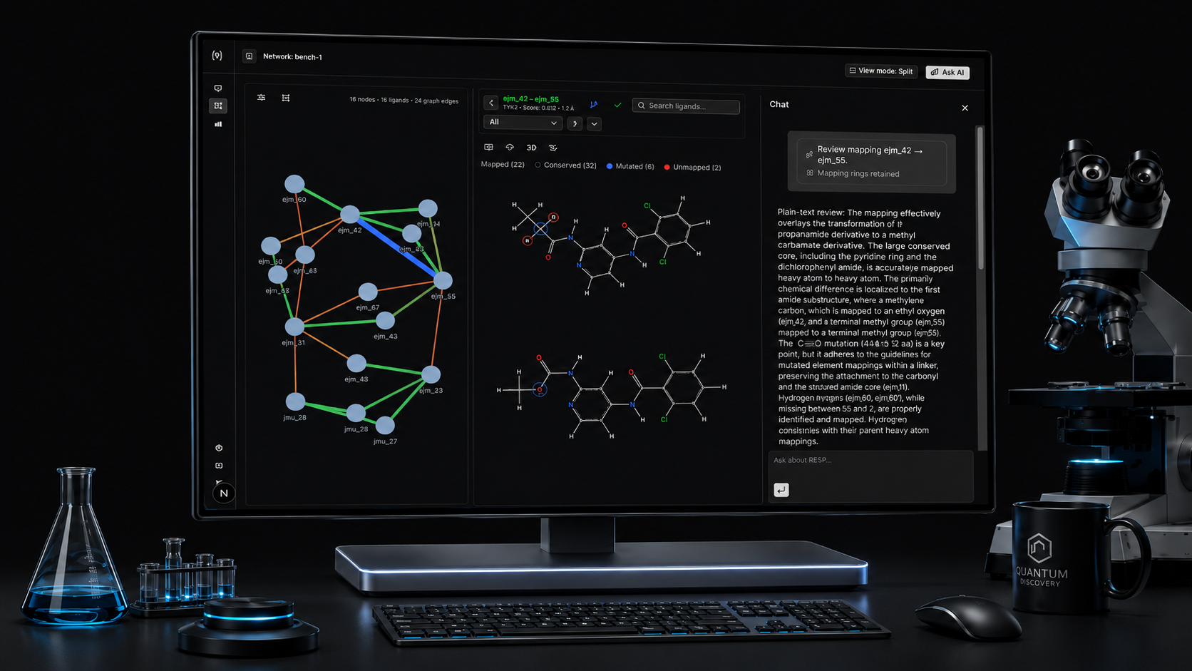 BFEP running on a lab workstation
